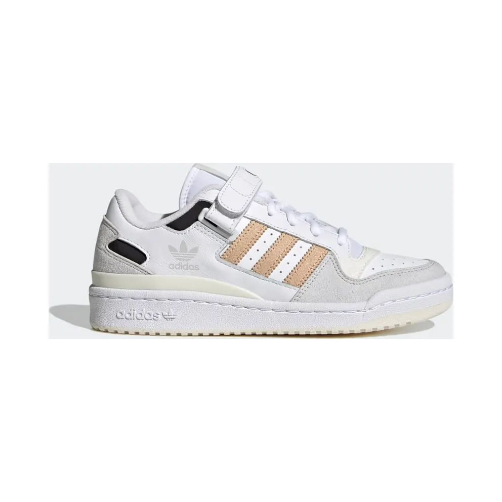adidas Forum Low Schuh Cloud White / Magic Beige / Core Black (GW7107)