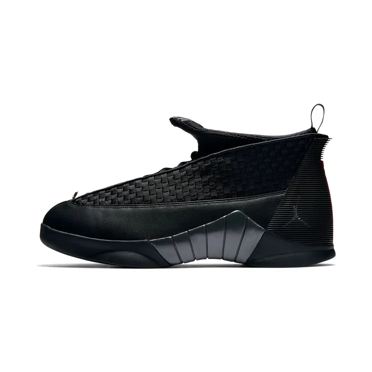 Jordan 15 Retro Stealth “Black / Anthracite / Varsity Red” (881429-001)