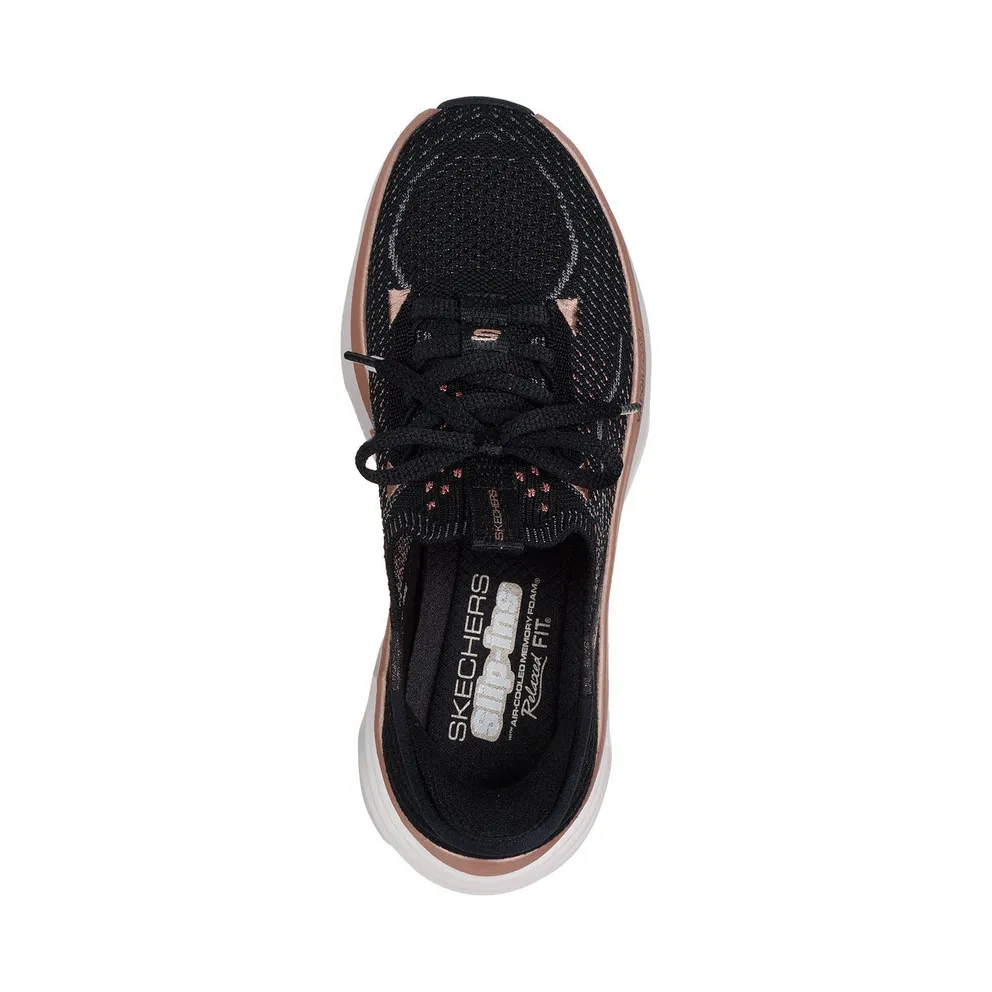 Skechers D’Lux Vapor “Evening Glow” (150584BKRG)