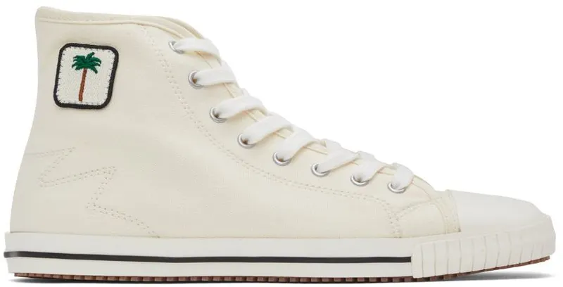 Palm Angels Off-White Vulcanized High-Top (PMIA075S22FAB0010110)