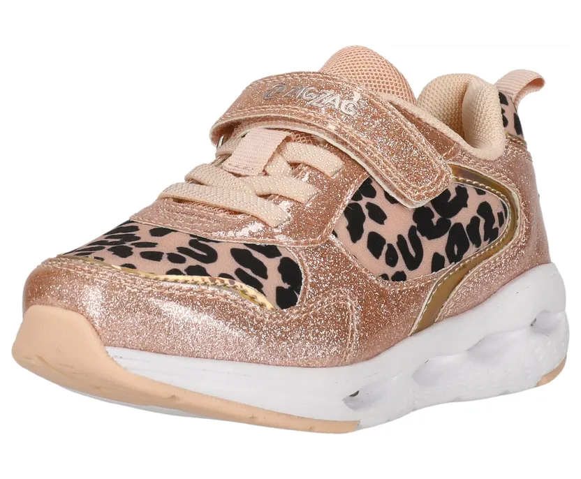 Zigzag sneaker Pink / Zwart / Wit (Z222301-4099)