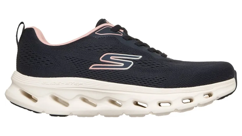 Skechers GO WALK Glide-Step 2.0 – Krisshirt Sneaker Marine/Pink