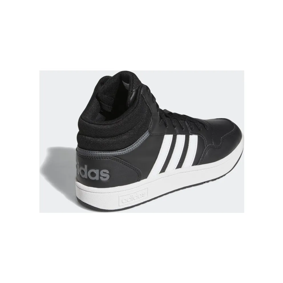 Adidas Hoops 3.0 Mid Classic Vintage Core Black / Cloud White / Grey Six (GW3020)