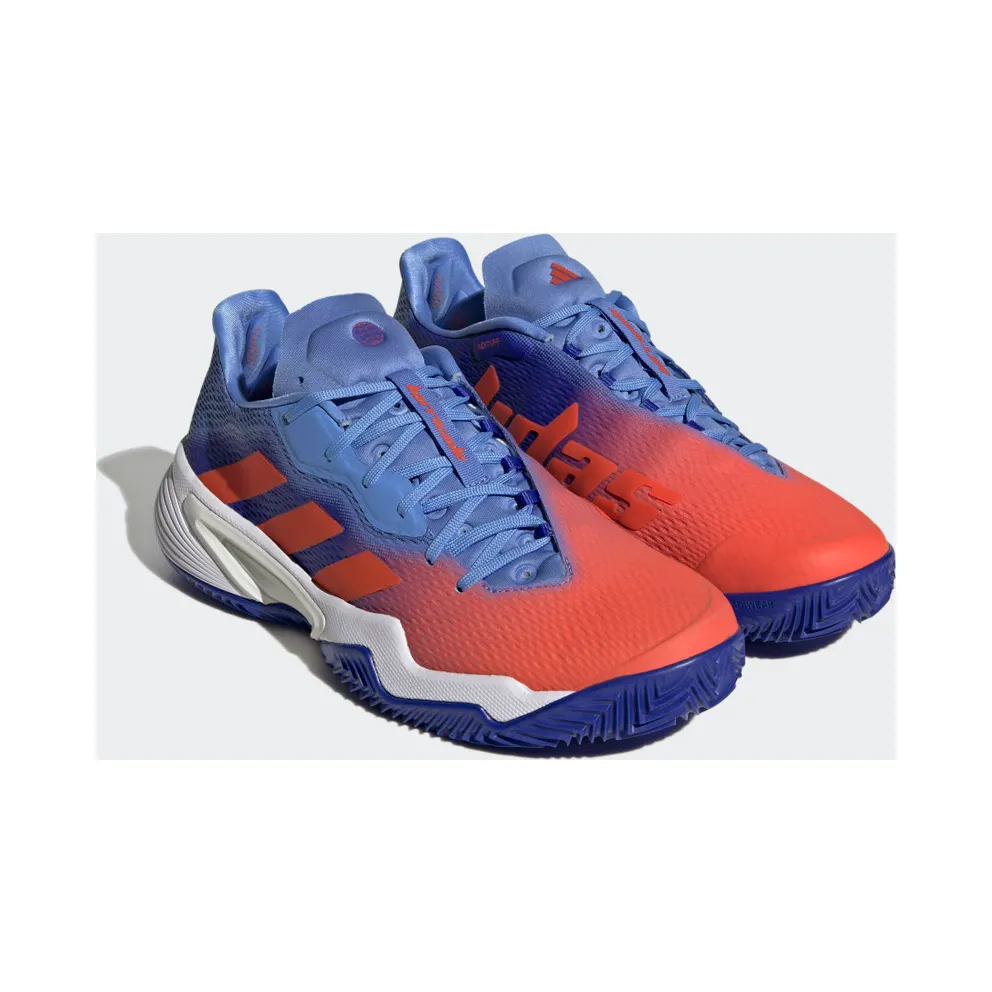 adidas Barricade Tennis Shoes Lucid Blue / Solar Red / Blue Fusion (HQ8424)