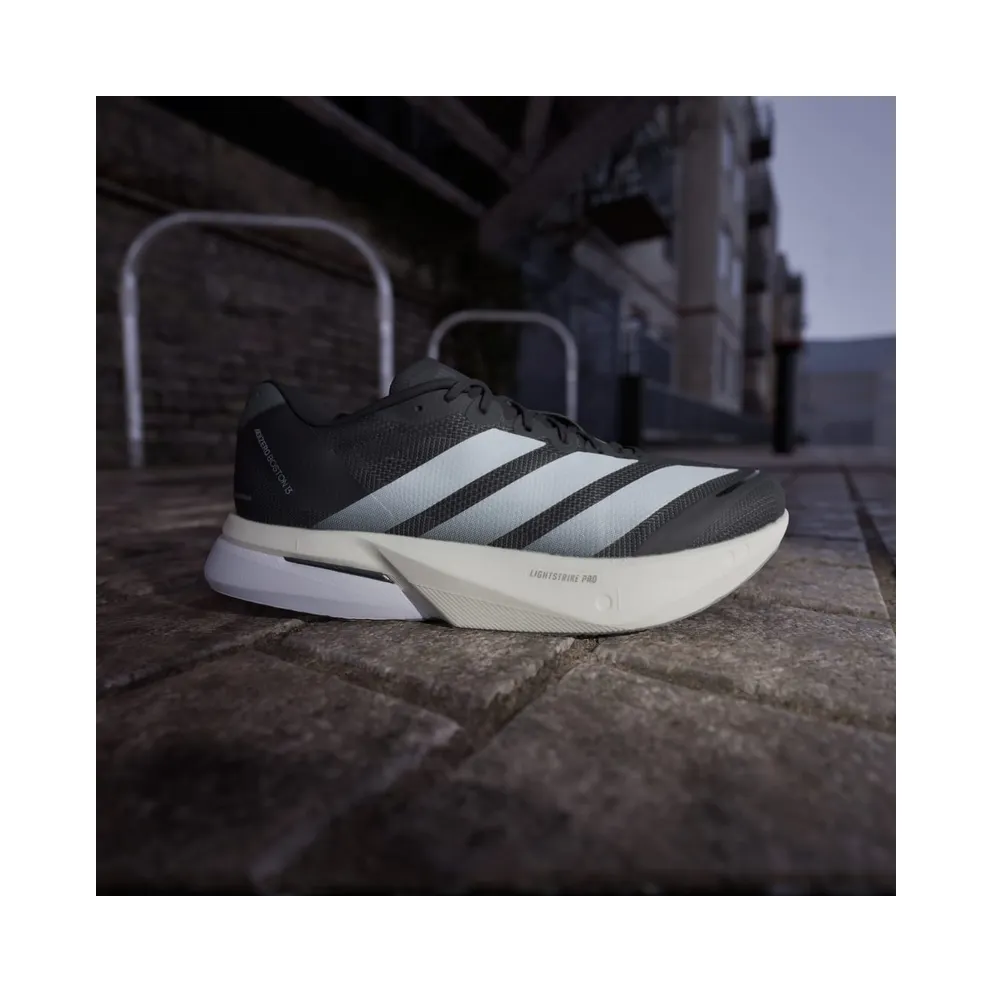 Adidas Adizero Boston 13 Core Black / Cloud White / Grey Five (JS4938)