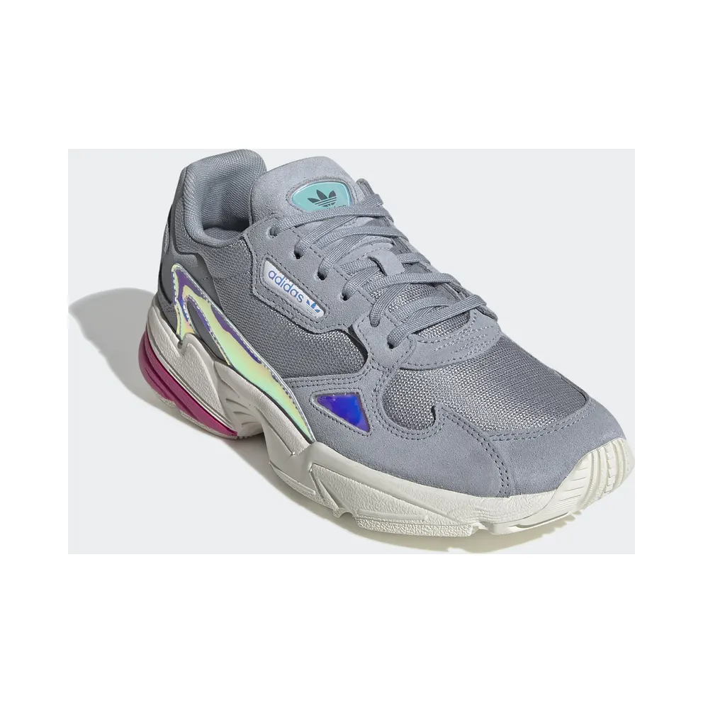 adidas Falcon Light Grey (W) Light Grey/Chalk White/Real Magenta (EG2676)