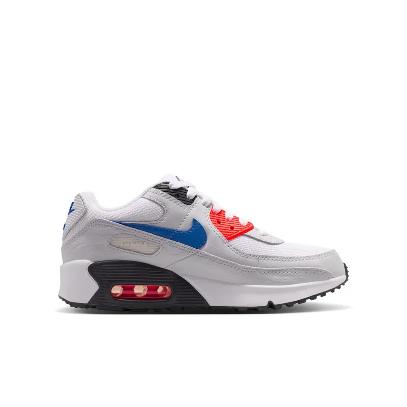 Nike Air Max 90 White/Photon Dust/Bright Crimson/Game Royal (IR3589-100)