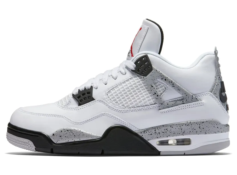 Air Jordan 4 Retro BG White Cement OG Retro (840606-192)