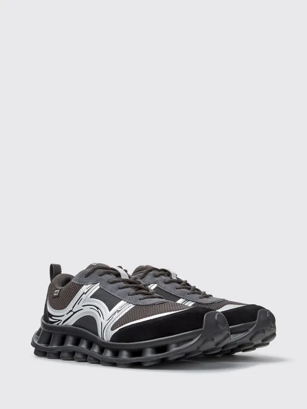 Camper Pelotissima Bicolor Abstract Design Leather and Nubuck Multicolor (K101134-003PELOTISSIMA0)