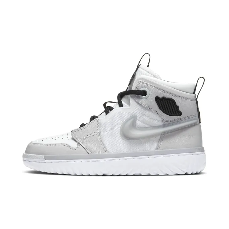 Jordan 1 High React “White / Black / Grey Fog” (AR5321-100)