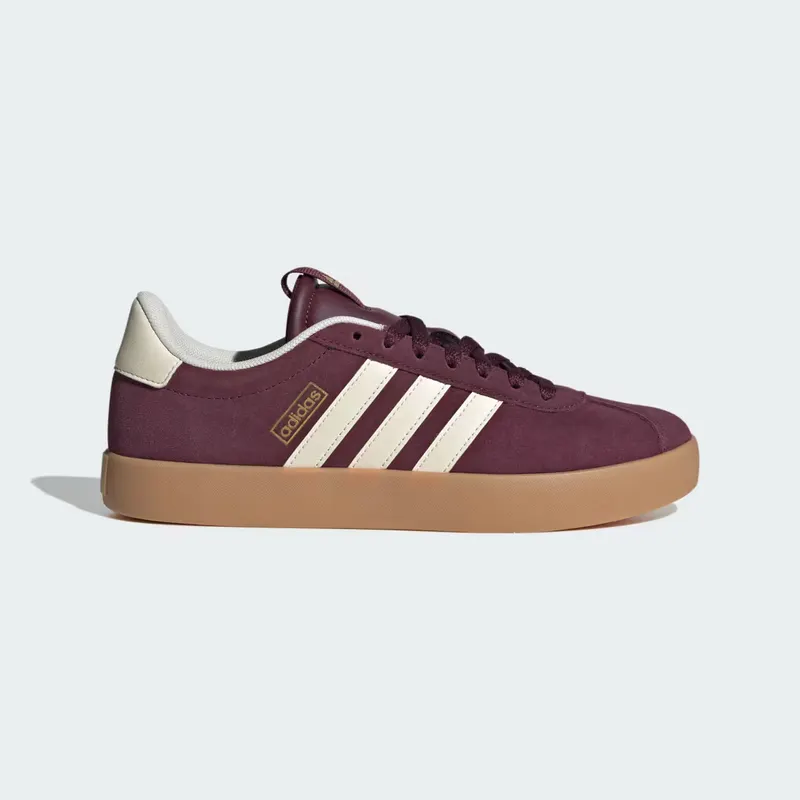 adidas VL Court 3.0 “Maroon / Cream White / Gum” (KJ6825)