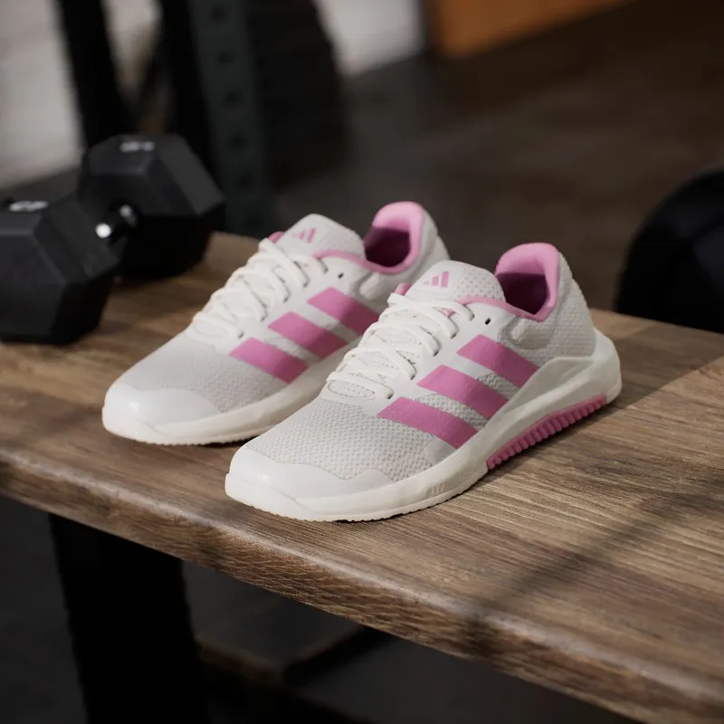 Adidas Dropset Base Training Shoes Chalk White / St Tropic Bloom / St Tropic Bloom (LA3871)