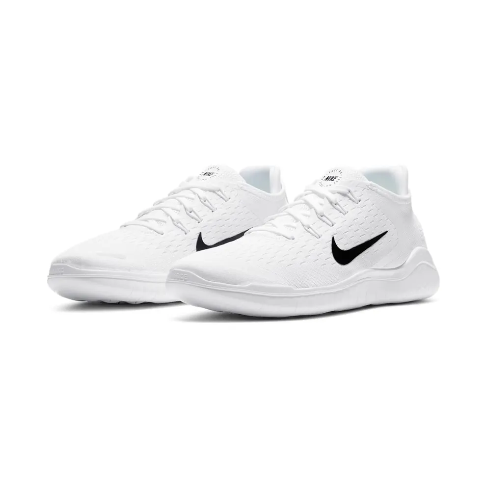 Nike Free RN 2018 White White/Black (942836-100)