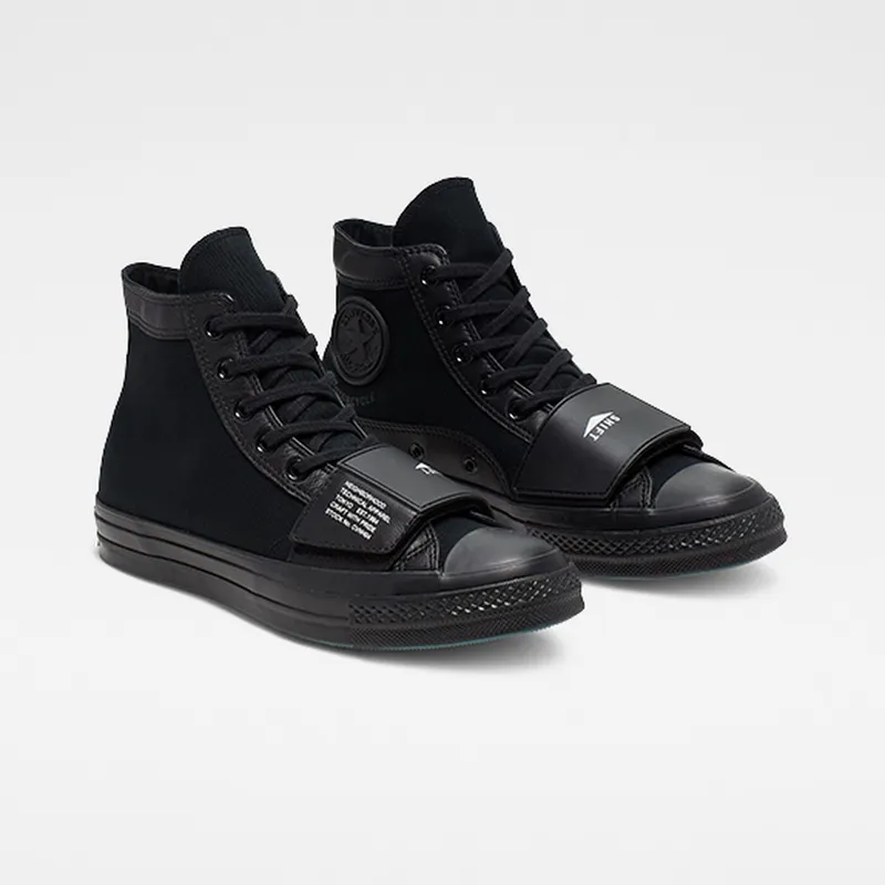 Converse Chuck Taylor All-Star 70s Hi Neighborhood Motorcycle Black/Black (165603C)