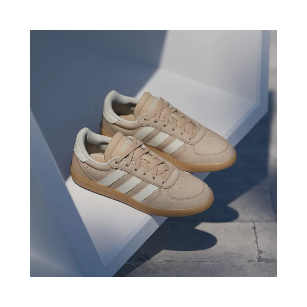 Adidas BREAKNET SLEEK Shoes JUNIOR Magic Beige / Off White / Gum (KI6500)