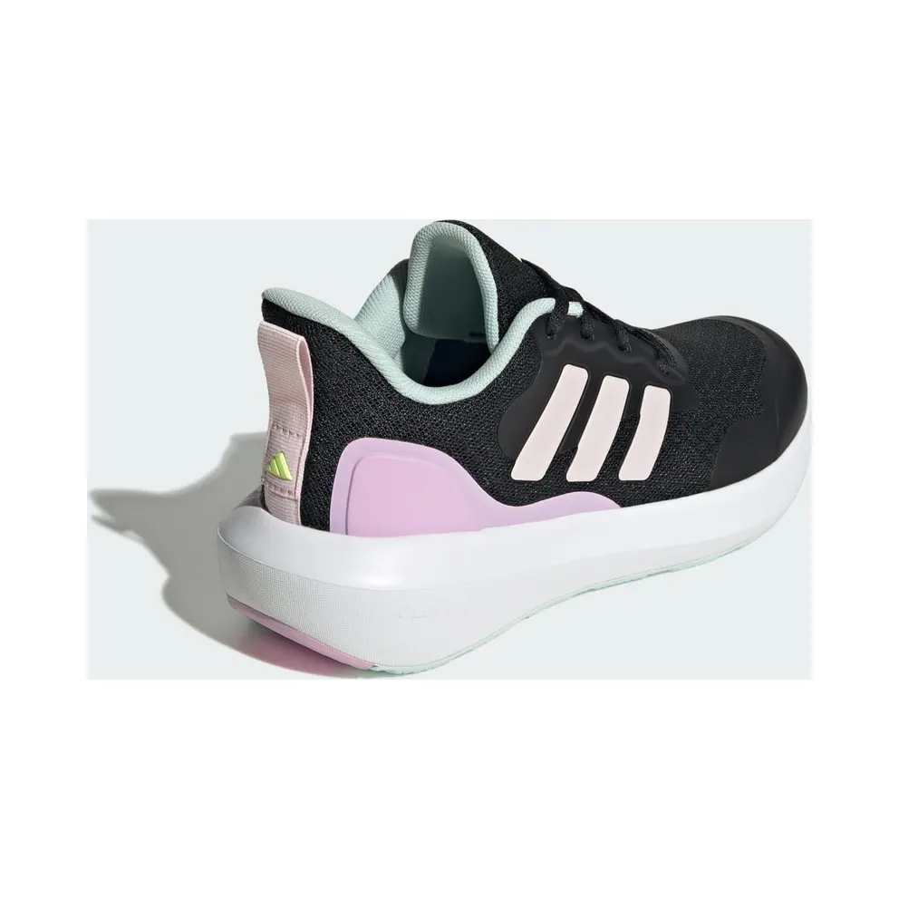 Adidas Fortarun 3.0 Kids Core Black / Clear Pink / Bliss Lilac (JI2180)