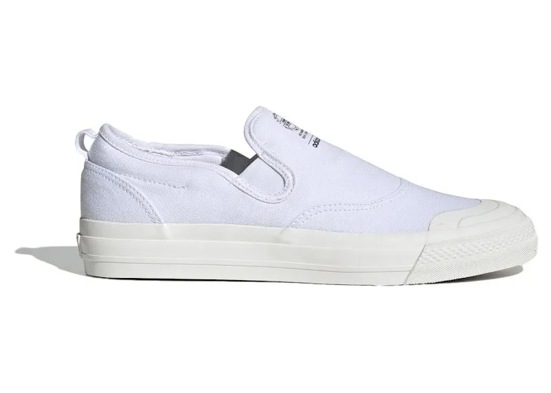 adidas Nizza RF Slip-On Triple White (EF1410)