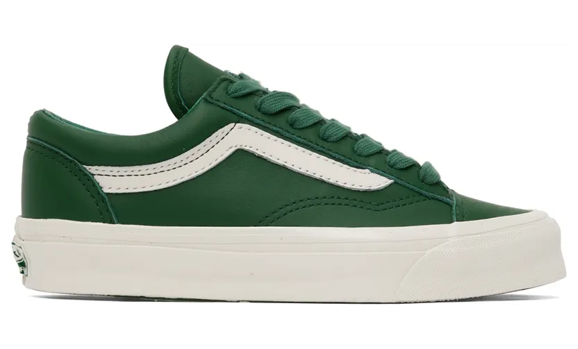 Museum of Peace & Quiet Green Vans Edition Vault OG Style 36 Sneakers (VN0A4BVEBC3)