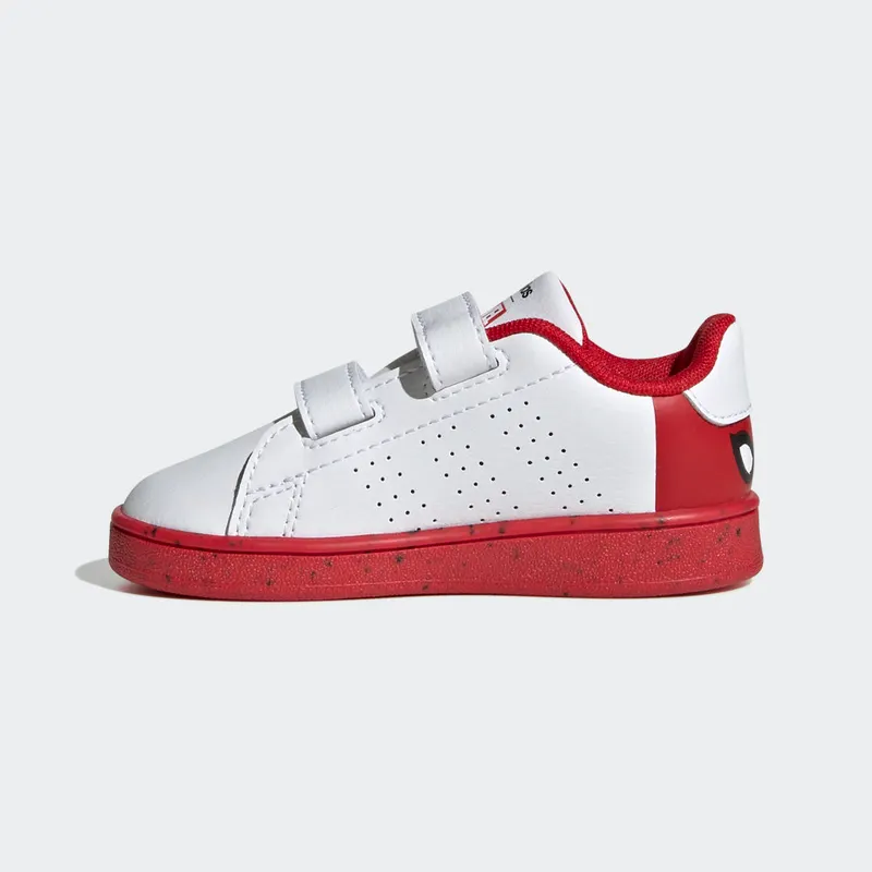 Adidas adidas x Marvel Advantage Spider-Man Hook-and-Loop Cloud White / Cloud White / Better Scarlet (HQ8841)