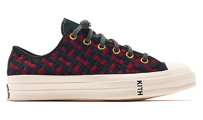 Converse Kith x Bergdorf Goodman x Chuck 70 Low ‘Multi Woven’ Multi (165629C)