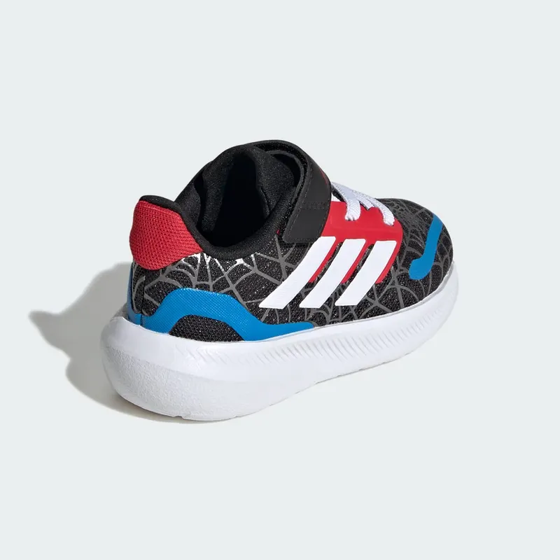 Adidas adidas Marvel Spider-man Runfalcon Kids Core Black / Cloud White / Pure Ruby (JR5661)