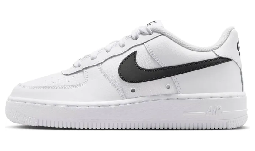 Nike Air Force 1 Wit/Wit/Zwart (IR3992-100)