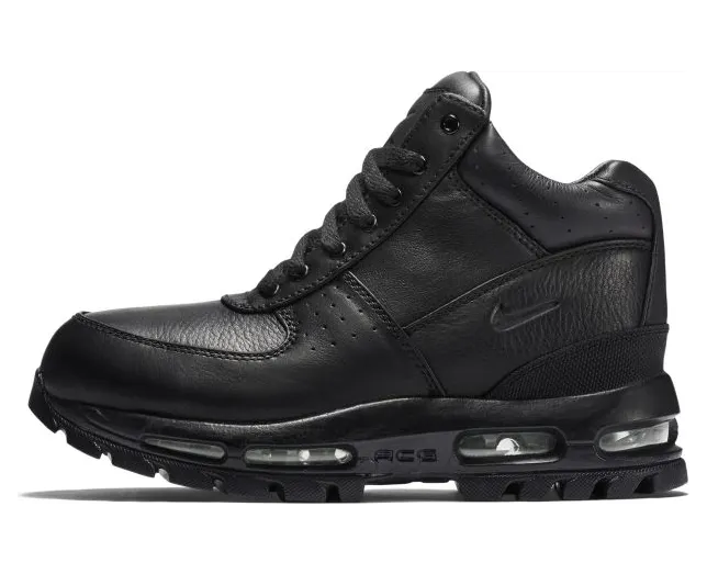 Nike Air Max Goadome GS ‘Black’ Black/Black-Metallic Silver (311567-001)