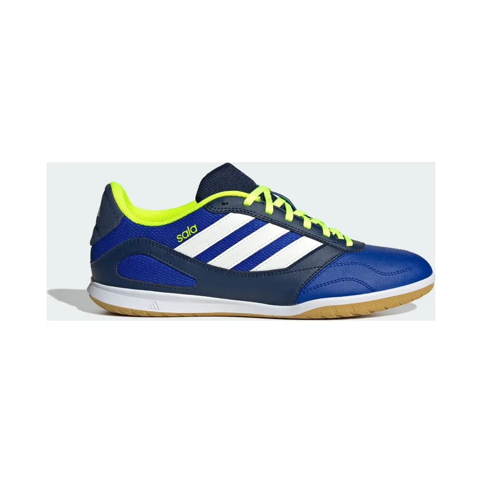 adidas Super Sala Competition 3 Indoor Lucid Blue Cloud White Lucid Lemon (JR5398)