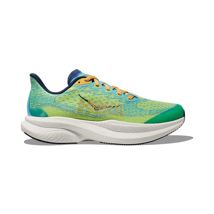 Hoka One Mach 6 Lettuce Bellwether Blue (1147553-LLW)