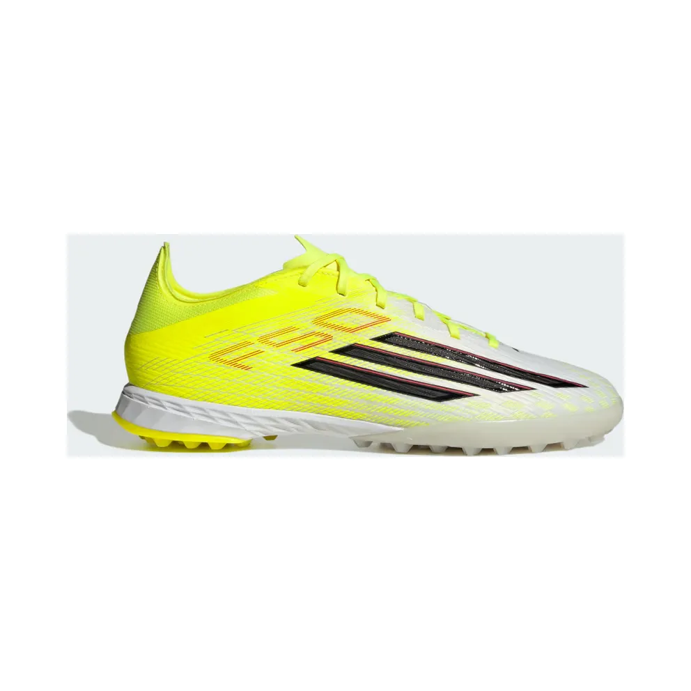 adidas F50 Pro Turf Football “Team Solar Yellow 2 / Core Black / Lucid Red” (JR8943)