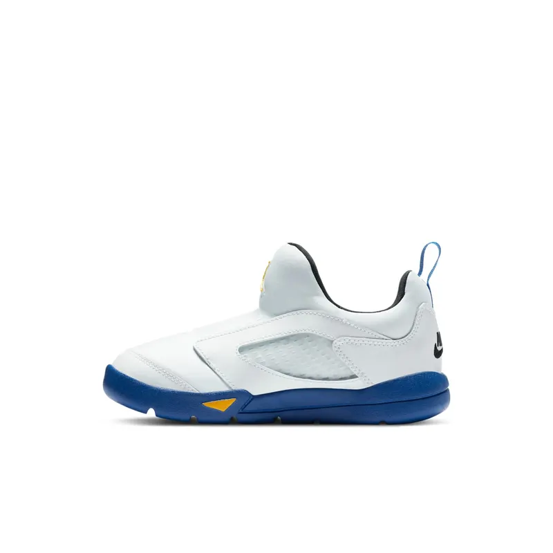 Jordan 5 Retro Little Flex Laney (PS) White/Varsity Maize-Varsity Royal (CK1227-189)