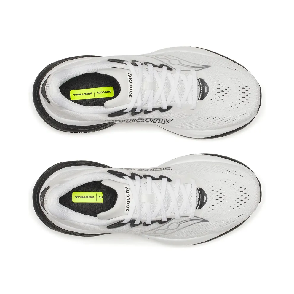 SAUCONY Ride 19 “White / Black” (S21055-103)