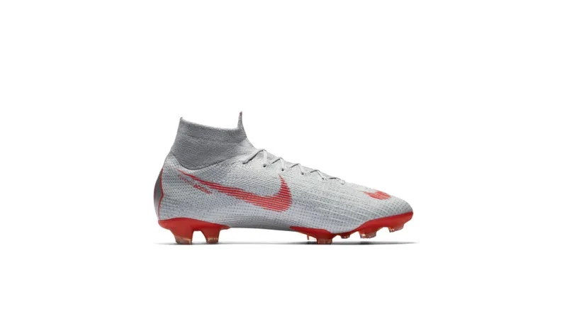 Nike Mercurial Superfly 6 Elite FG Wolf Grey Light Crimson Wolf Grey/Pure Platinum-Metallic Silver-Light Crimson (AH7365-060)