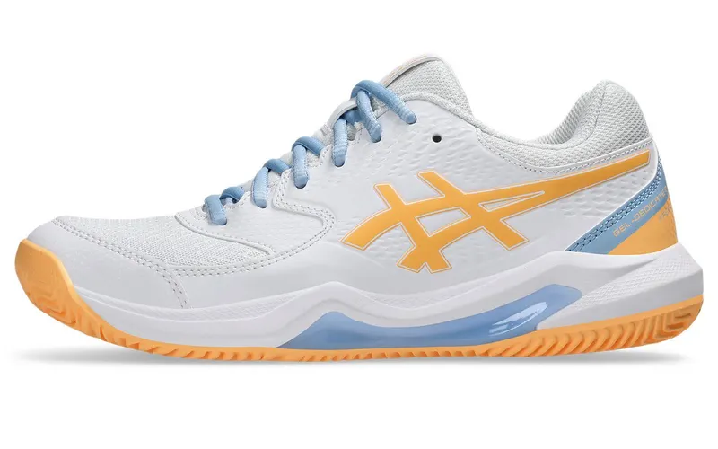 ASICS Gel-Dedicate 8 Padel White Orange Glow (1042A241-104)