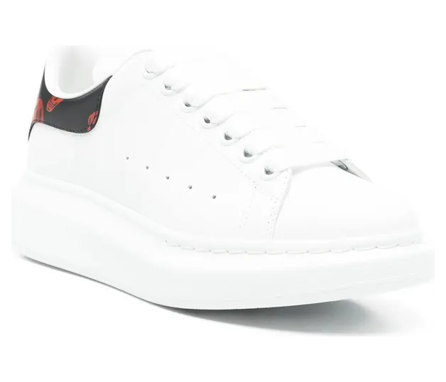 Alexander Mcqueen Oversized Low-top Skull-details “White” (553770 WIAKB 9145) (3)