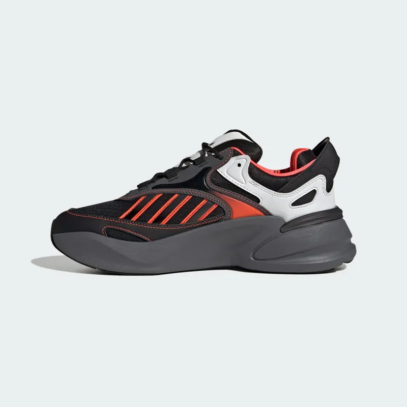adidas Ozmorph Core Black Grey Solar Red (IF2225)