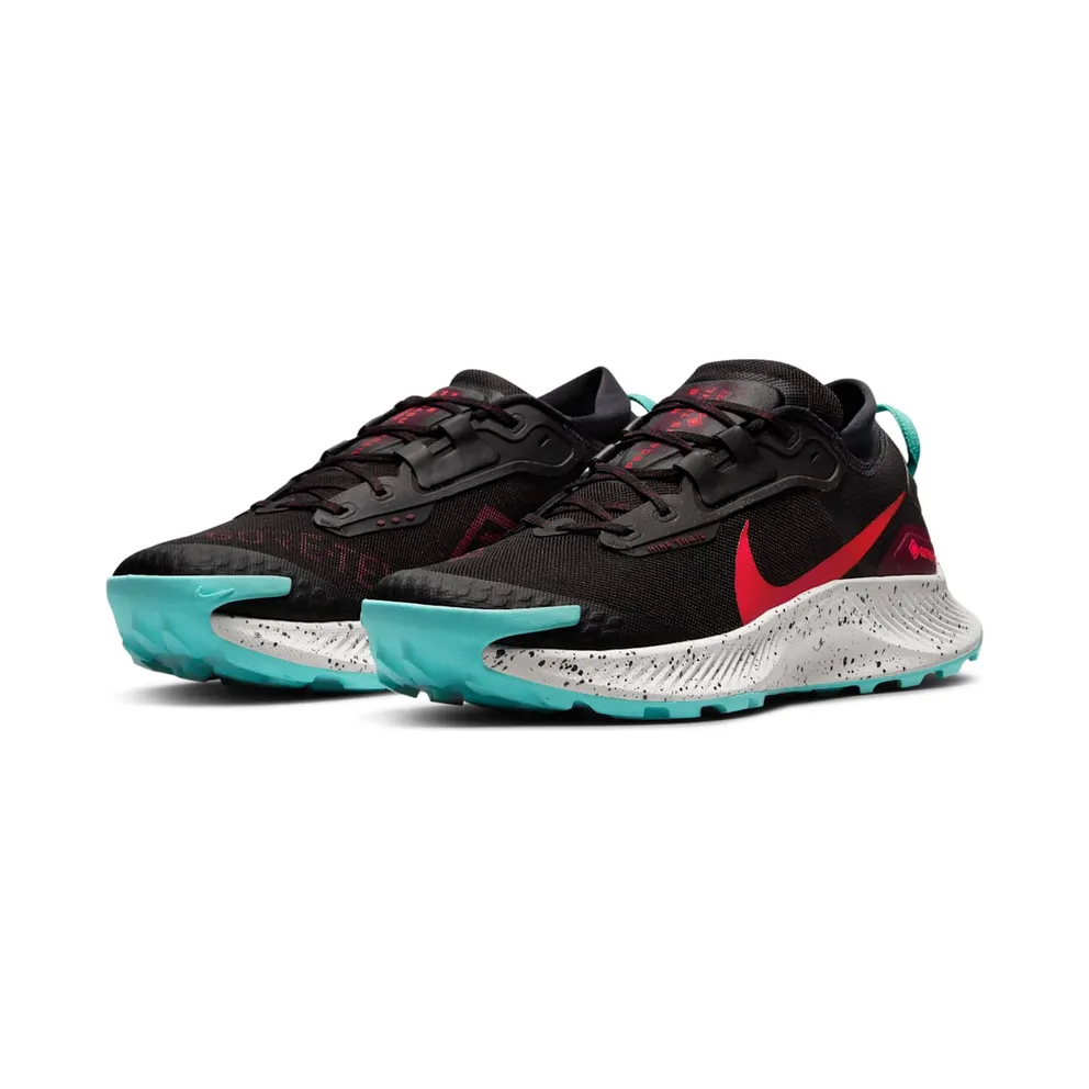 Nike Pegasus Trail 3 Gore-Tex Black Dynamic Turquoise Bright Crimson (DC8793-002)