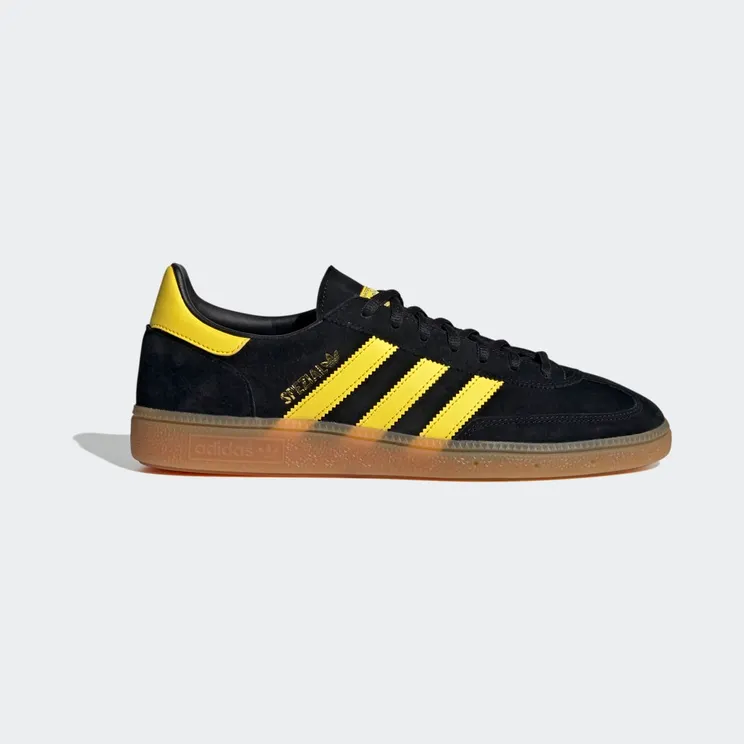 adidas Handball Spezial Core Black / Yellow / Gold Metallic (FX5676)