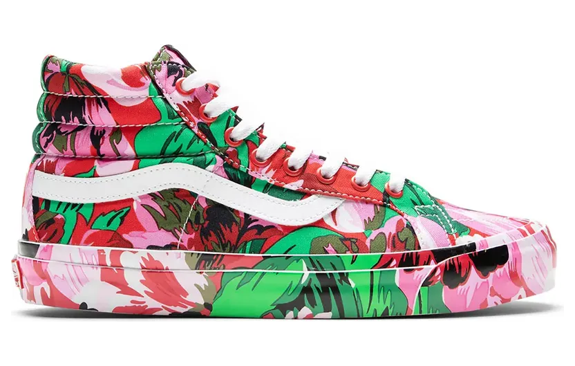 Vans Sk8-Hi KENZO Floral Red (VN0A4BVB02G)