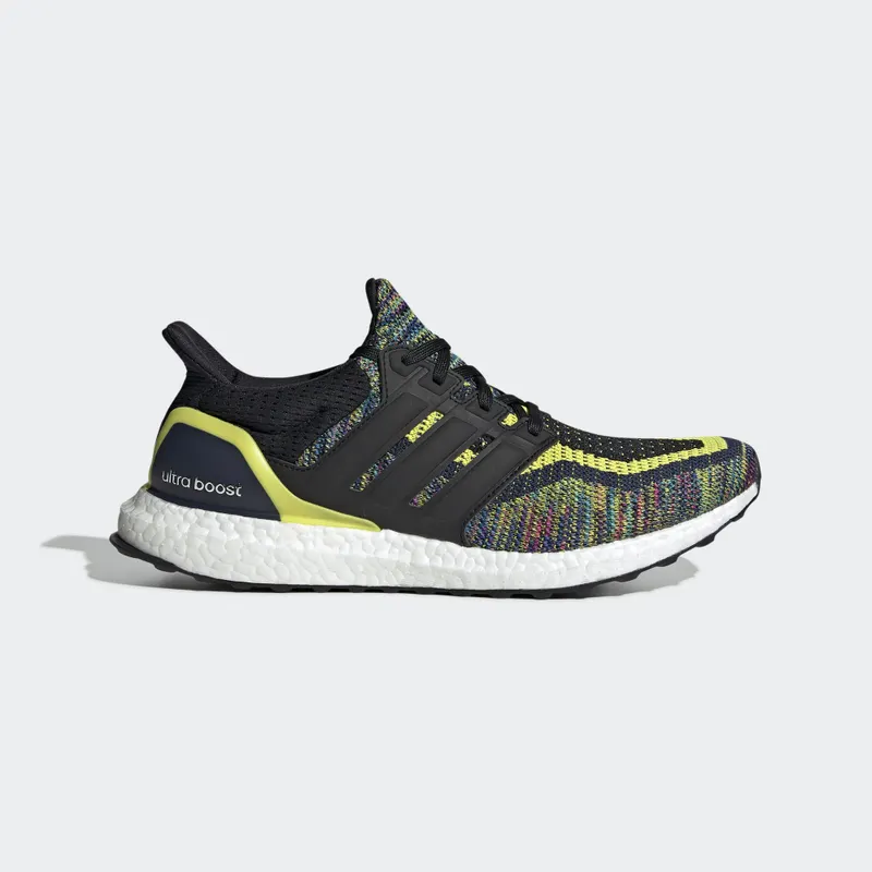 adidas Ultra Boost Shock Yellow Collegiate Navy/Core Black/Shock Yellow (EG8106)