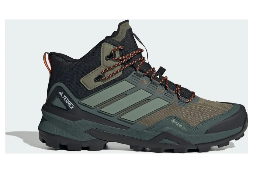 Adidas Terrex Skychaser Mid GORE-TEX Hiking Olive Strata / Silver Green / Core Black (IH2804)