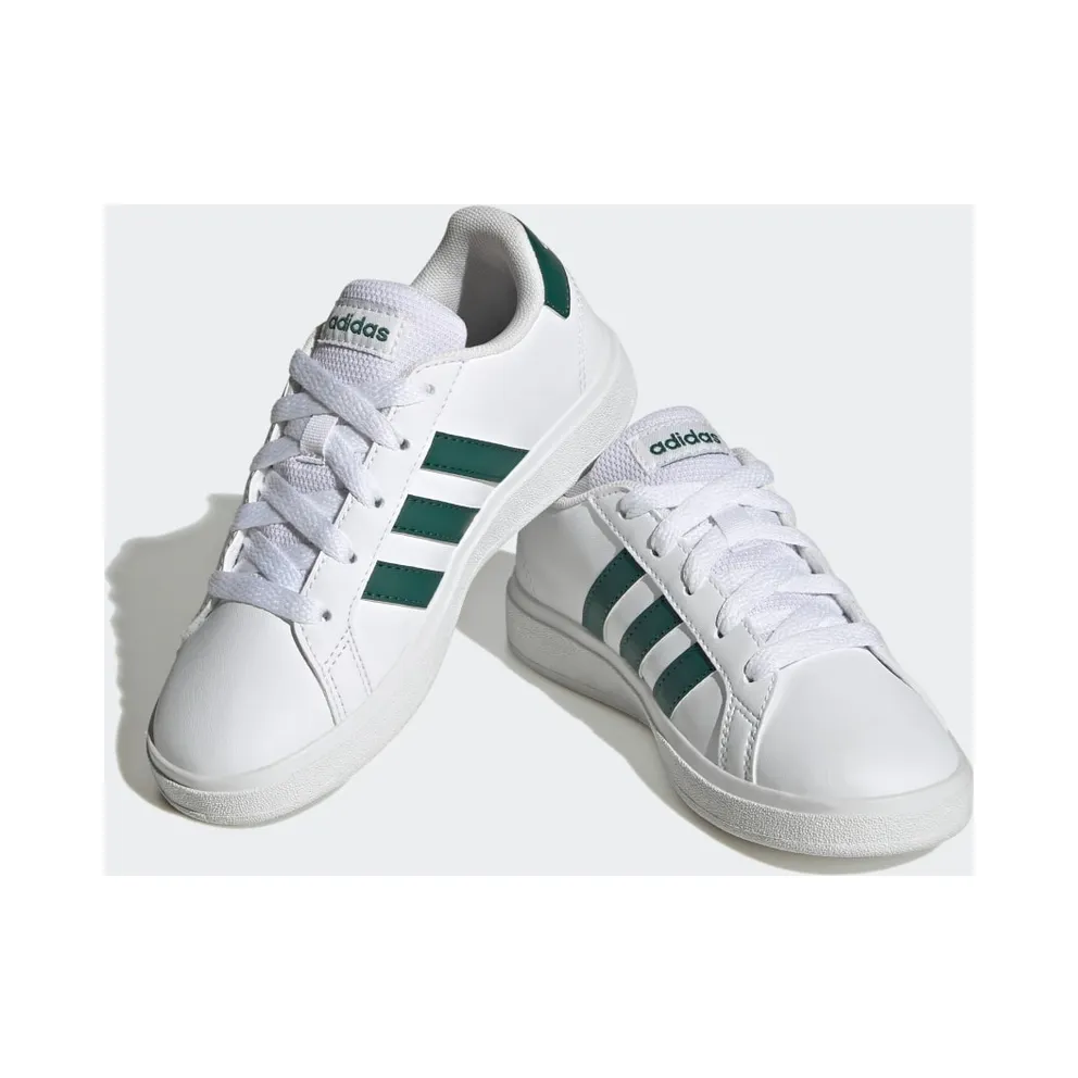 adidas Grand Court Lifestyle Tennis Lace-Up Cloud White / Collegiate Green / Cloud White (IG4830)