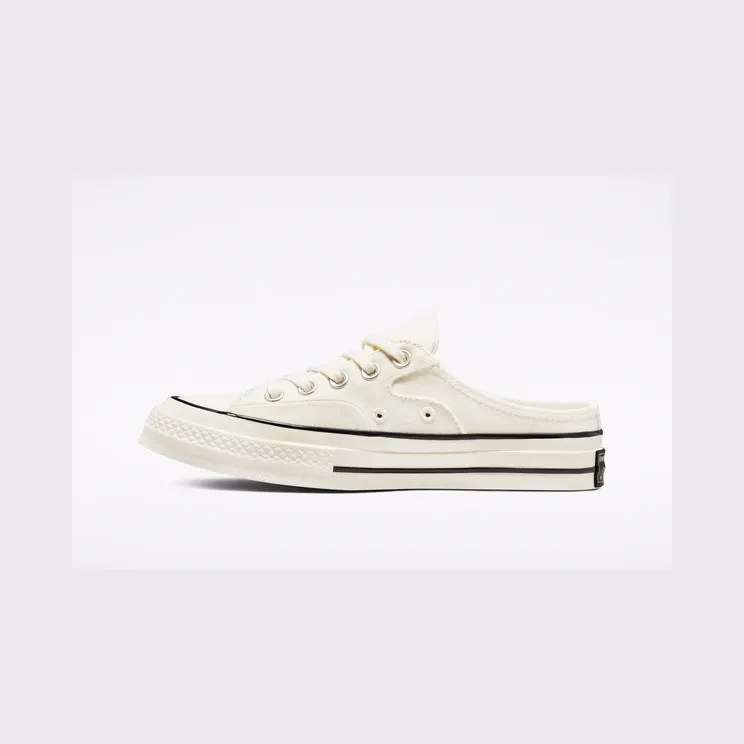 Converse Chuck 70 Mule Egret/egret/zwart