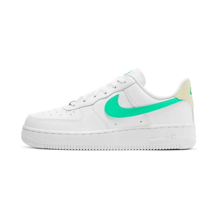 Nike Air Force 1 Low WMNS “White / Light Bone / Green Glow” (315115-164)
