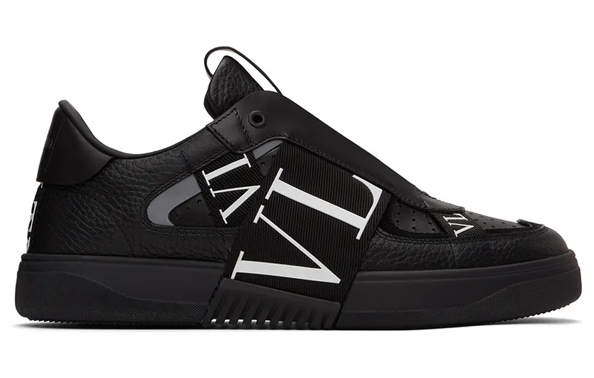 Valentino Garavani Black ‘VL7N’ Slip-On Sneakers (XY2S0E02WRQ)