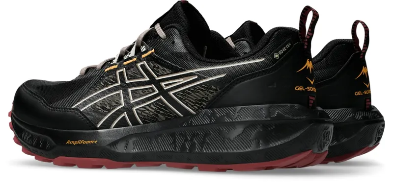 ASICS GEL-SONOMA 8 GTX “Black / Brisket Red” (1011B977-005)