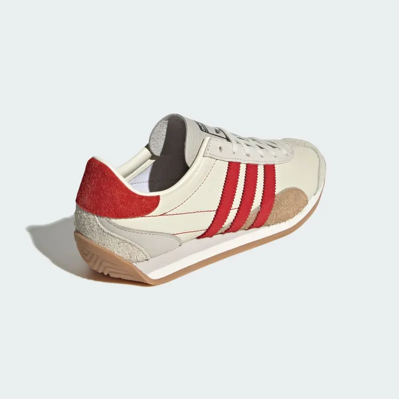 Adidas Country OG Off White / Better Scarlet / Grey One (JI2868)