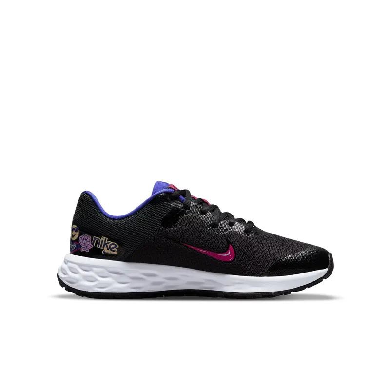 Nike Revolution 6 SE Older Kids’ Road Running Black 50% Sustainable Materials (DD1104-013)