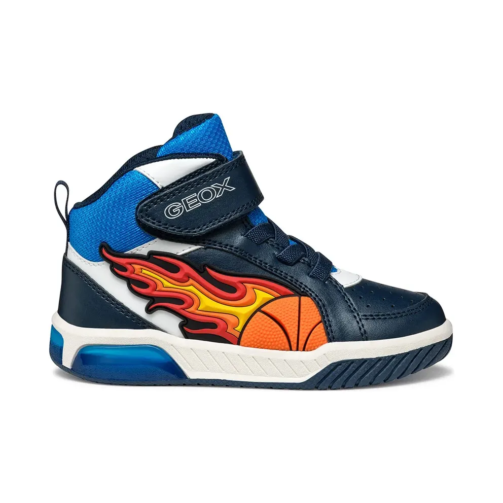 Geox sneaker Navy / Sky Blue / Orange / White (J569CC05411-C0693)