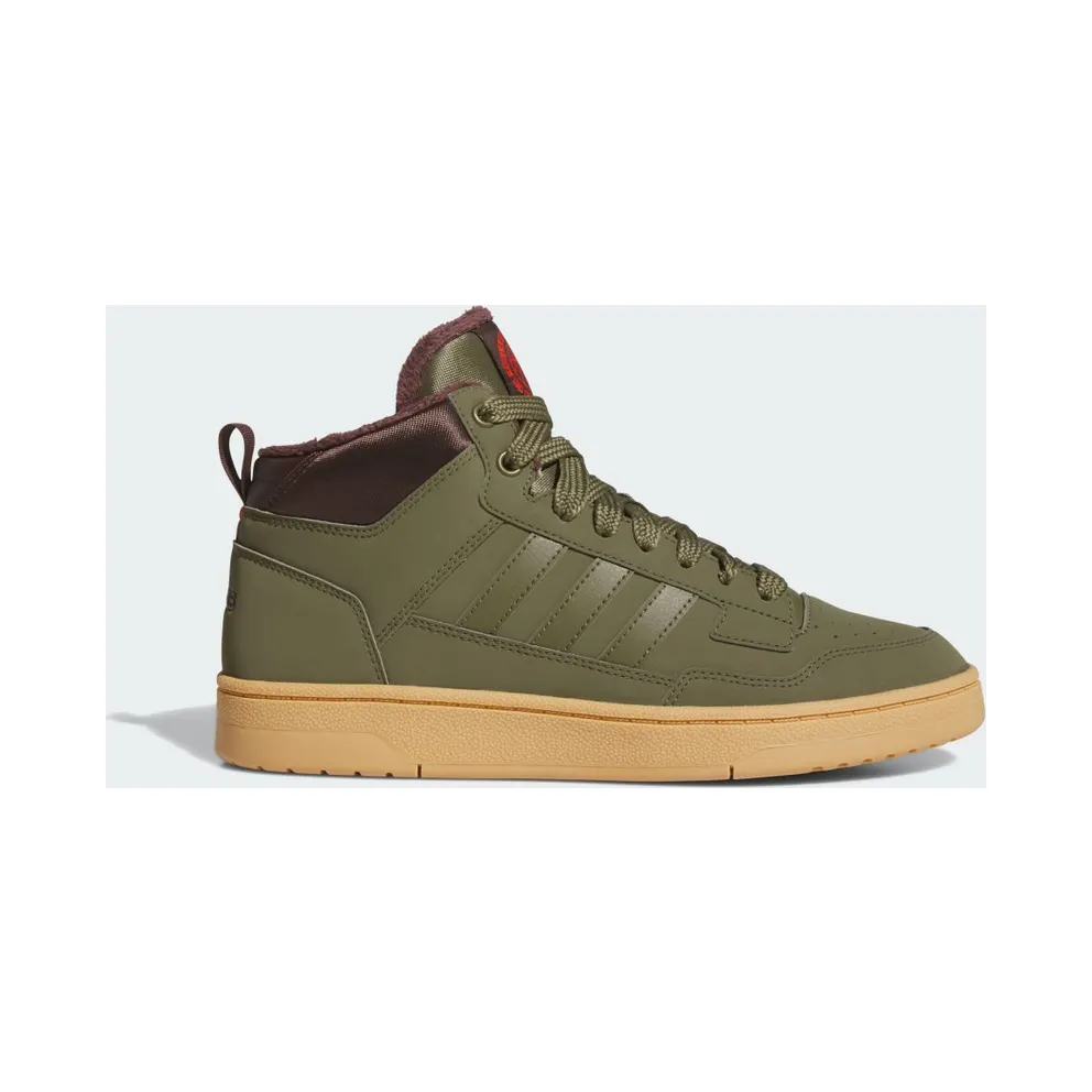 Adidas Rapid Court Mid Winterized Olive Strata / Shadow Brown / Gum (JR0184)